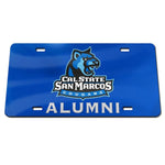 Wholesale-Alumni Specialty Acrylic License Plate