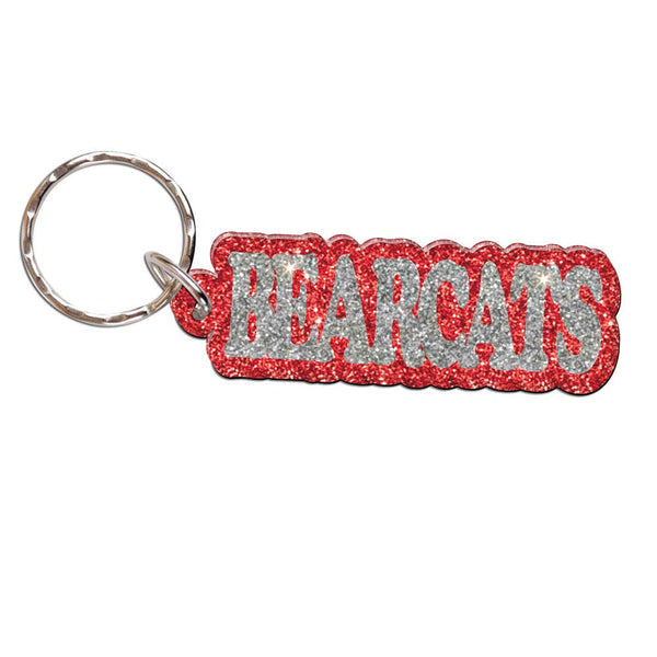 Cincinnati Bearcats BEARCATS Keychain w/Letters