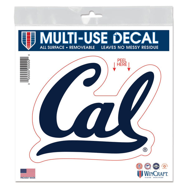 California Golden Bears All Surface Decal 6" x 6"