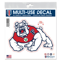 Fresno State Bulldogs All Surface Decal 6" x 6"
