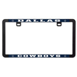 Dallas Cowboys Metal Lic. Plate Frame Slim