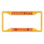 Kansas City Chiefs Lic Plt Frame S/S