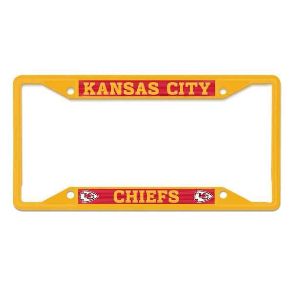 Kansas City Chiefs Lic Plt Frame S/S
