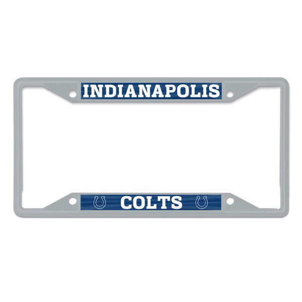 Indianapolis Colts Lic Plt Frame S/S