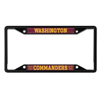 Washington Commanders Lic Plt Frame S/S
