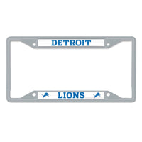 Detroit Lions Lic Plt Frame S/S