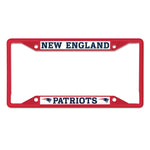 New England Patriots Lic Plt Frame S/S