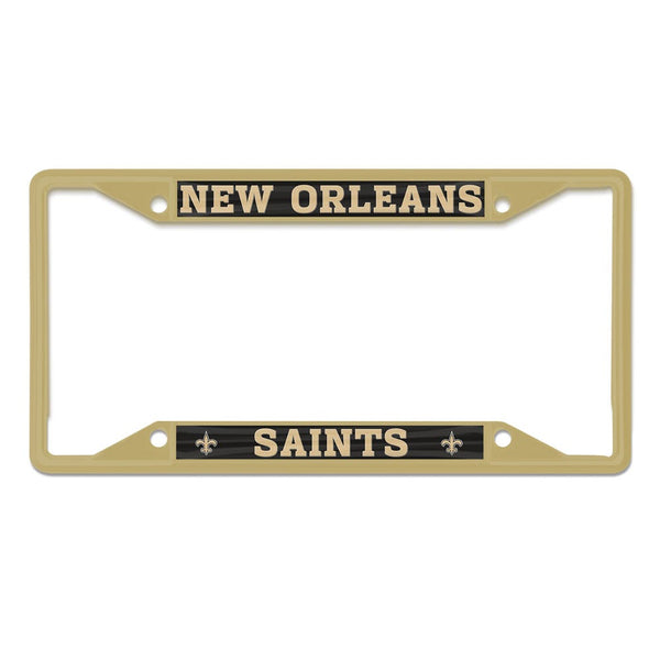 New Orleans Saints Lic Plt Frame S/S