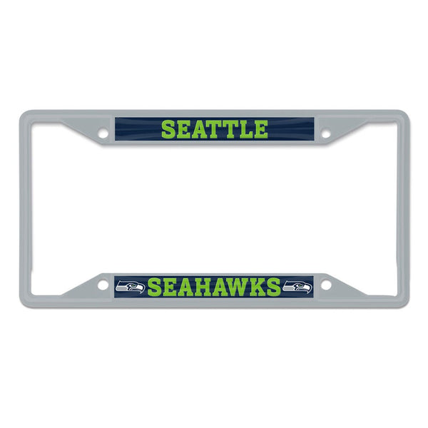 Seattle Seahawks Lic Plt Frame S/S