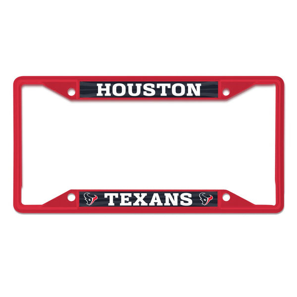 Houston Texans Lic Plt Frame S/S