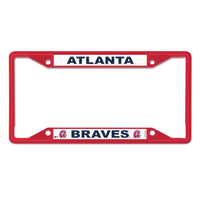 Atlanta Braves Lic Plt Frame S/S