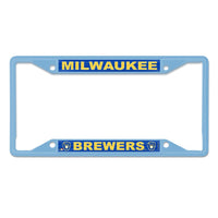Milwaukee Brewers Lic Plt Frame S/S