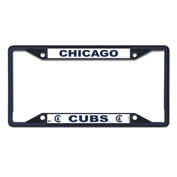 Chicago Cubs Lic Plt Frame S/S