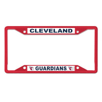 Cleveland Guardians Lic Plt Frame S/S