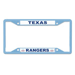 Texas Rangers Lic Plt Frame S/S