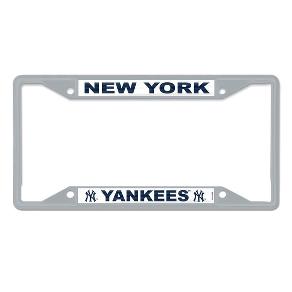 New York Yankees Lic Plt Frame S/S