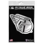 Cleveland Guardians Decal Metallic 3" x 5"
