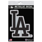 Los Angeles Dodgers Decal Metallic 3" x 5"