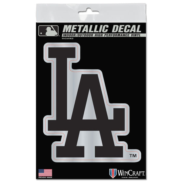 Los Angeles Dodgers Decal Metallic 3" x 5"