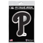 Philadelphia Phillies Decal Metallic 3" x 5"
