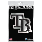 Tampa Bay Rays Decal Metallic 3" x 5"