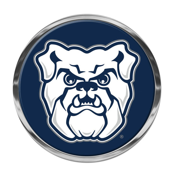 Butler Bulldogs Chrome Metal Domed Emblem