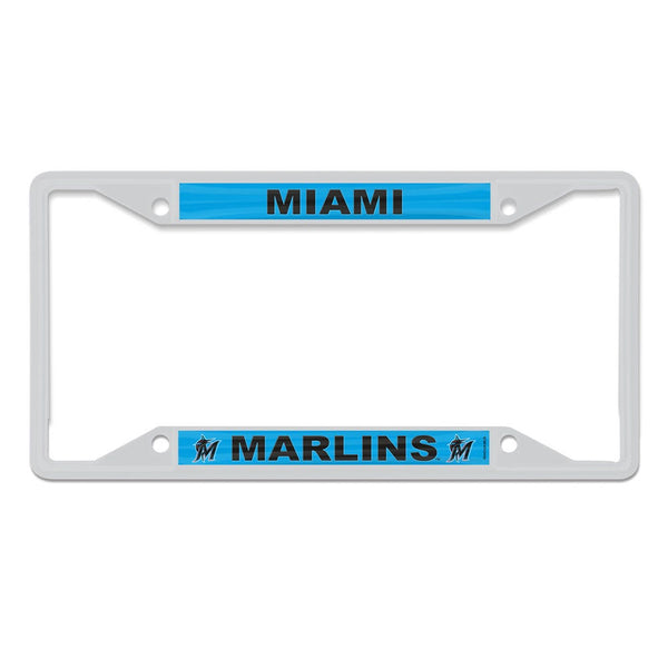 Miami Marlins Lic Plt Frame S/S