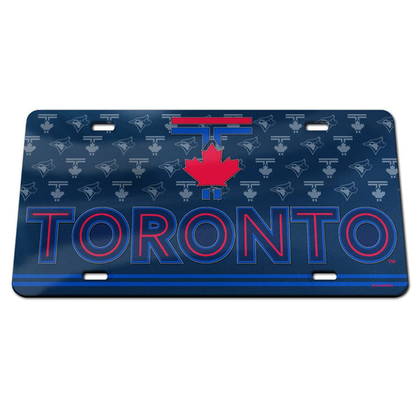 Toronto Blue Jays / City Connect City Connect Specialty Acrylic License Plate