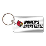 Louisville Cardinals Keychain Rectangle