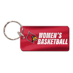 Louisville Cardinals Keychain Rectangle