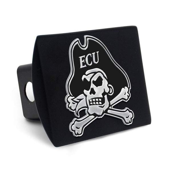 East Carolina Pirates Hitch Cover- Metal Emblem