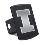 Illinois Fighting Illini Hitch Cover- Metal Emblem