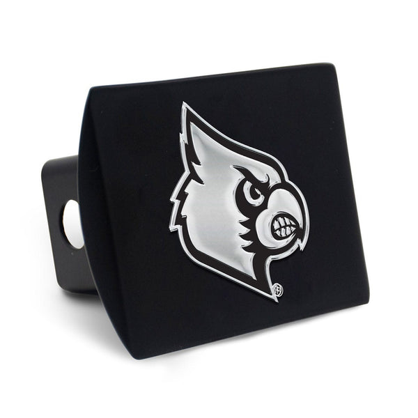 Louisville Cardinals Hitch Cover- Metal Emblem
