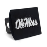 Ole Miss Rebels Hitch Cover- Metal Emblem