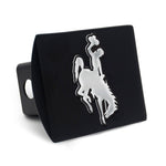 Wyoming Cowboys Hitch Cover- Metal Emblem