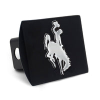 Wyoming Cowboys Hitch Cover- Metal Emblem
