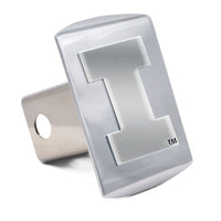 Illinois Fighting Illini Hitch Cover- Metal Emblem