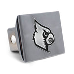 Louisville Cardinals Hitch Cover- Metal Emblem