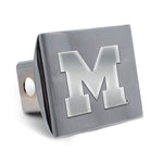 Michigan Wolverines Hitch Cover- Metal Emblem