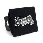 Atlanta Braves Hitch Cover- Metal Emblem
