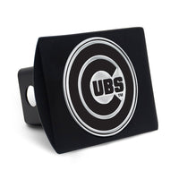 Chicago Cubs Hitch Cover- Metal Emblem