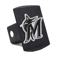 Miami Marlins Hitch Cover- Metal Emblem