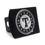 Texas Rangers Hitch Cover- Metal Emblem