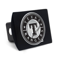 Texas Rangers Hitch Cover- Metal Emblem