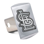 St. Louis Cardinals Hitch Cover- Metal Emblem