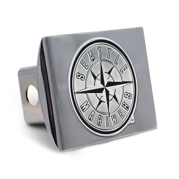 Seattle Mariners Hitch Cover- Metal Emblem