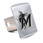 Miami Marlins Hitch Cover- Metal Emblem