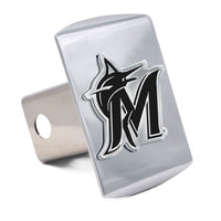 Miami Marlins Hitch Cover- Metal Emblem