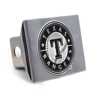 Texas Rangers Hitch Cover- Metal Emblem