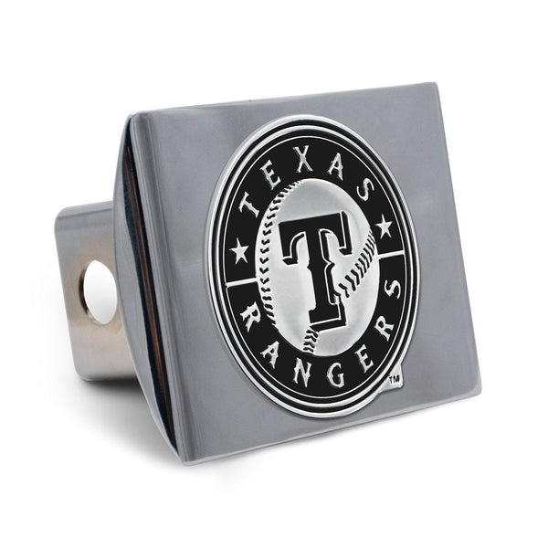 Texas Rangers Hitch Cover- Metal Emblem